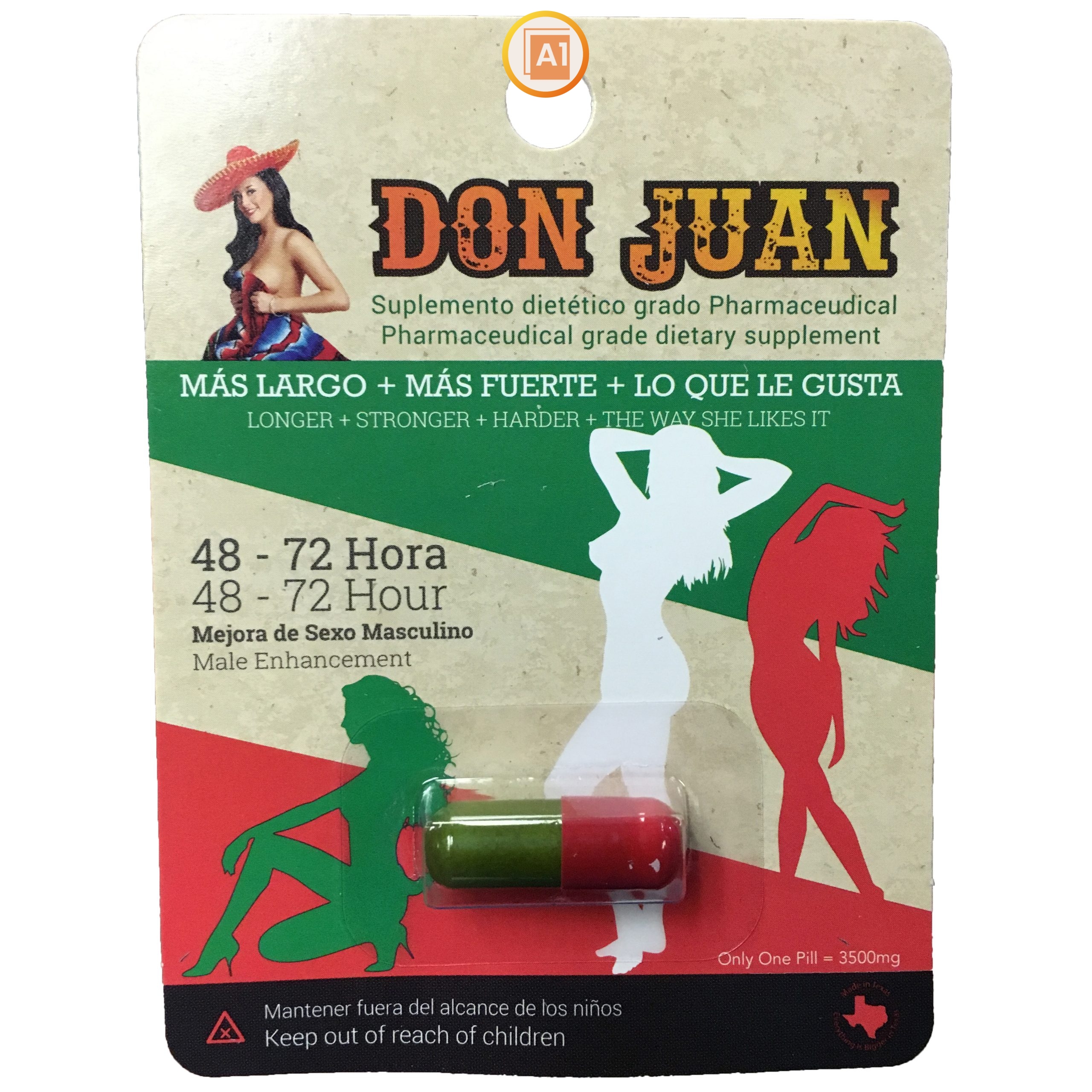 Don Juan ME-72 20 Pill Pack