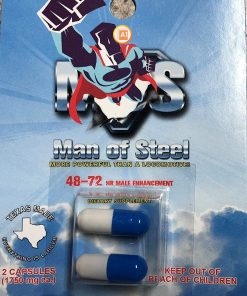 Man Of Steel ME-72 20 Pill Pack