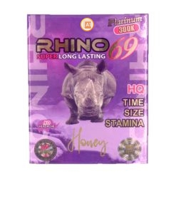 Rhino 6969 300K Honey 5 Sachet Pack
