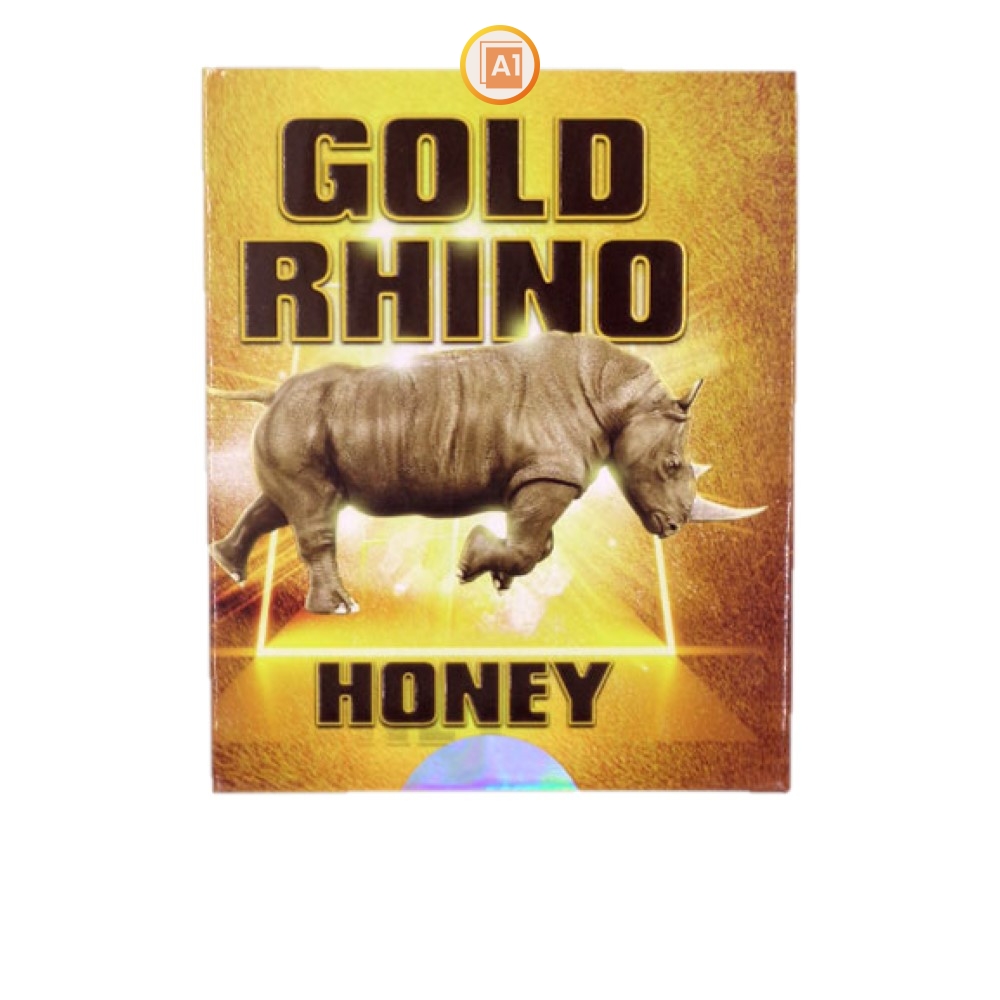 Rhino Gold Honey 5 Sachet Pack