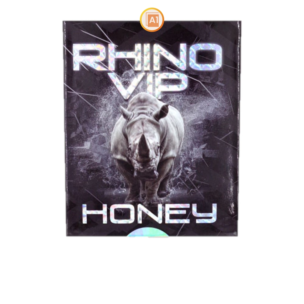 Rhino Vip Honey 5 Sachet Pack