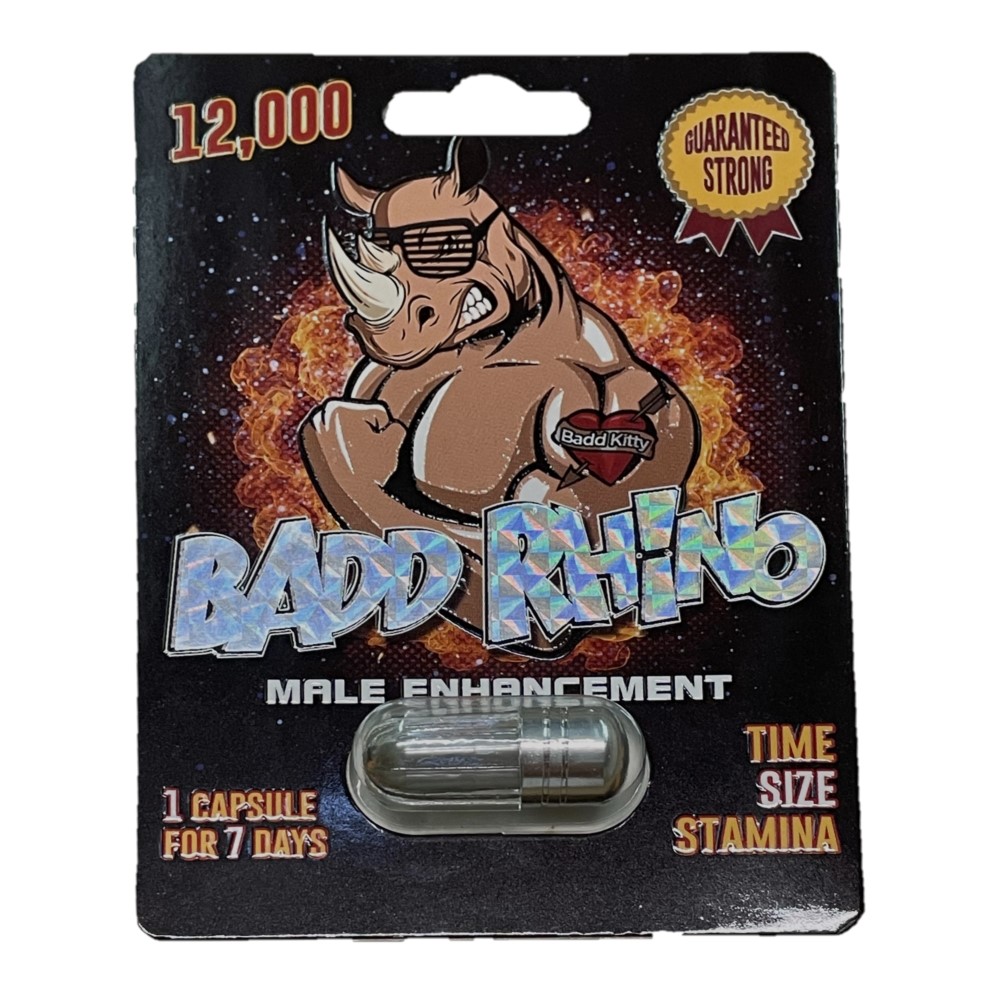 Badd Rhino 12000 5 Pill Pack