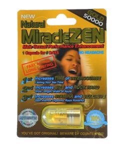Miracle Zen Gold 50000 5 Pill Pack