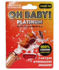 Oh Baby Platinum 11000 5 Pill Pack