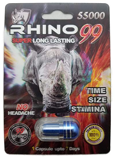 Rhino 99 55000 5 Pill Pack