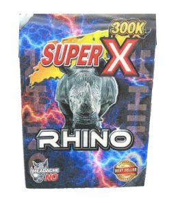 Super X Rhino 300K 5 Pill Pack
