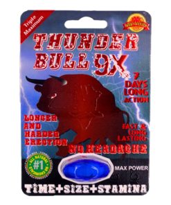 Thunder Bull 9X 5 Pill Pack