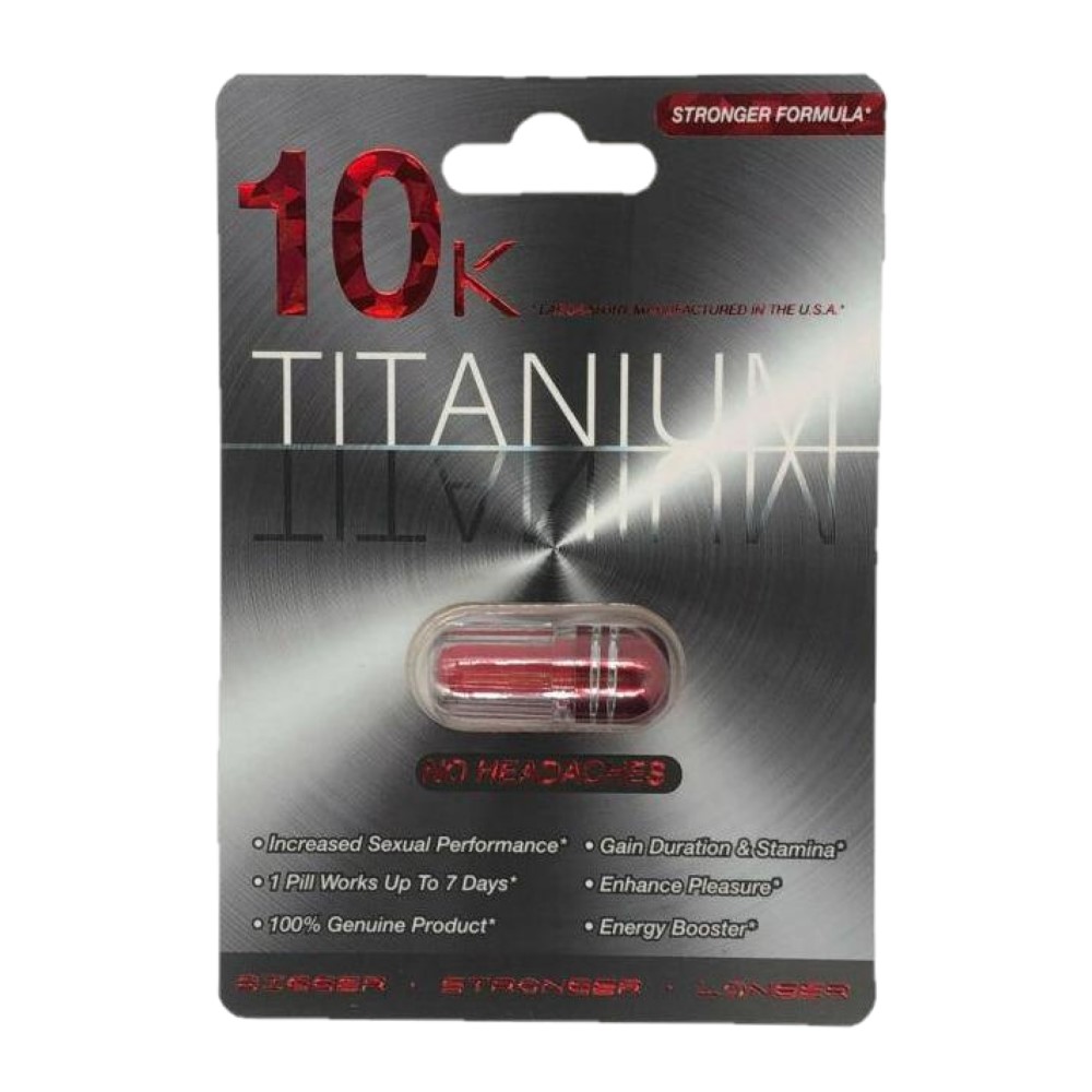 Titanium 10K 5 Pill Pack