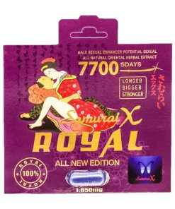 Samurai X Royal 7700 5 Pill Pack